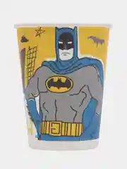 Batman. Набор бумажных стаканов, желтый, 6 шт*250 мл
