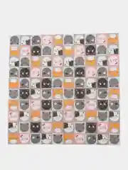 Салфетки бумажные трехслойные Кошки с ушками, 33*33 см, 20 шт