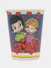 Love is Набор бумажных стаканов, синий, 6 шт*250 мл