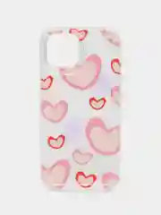 Белый чехол на iPhone 7/8 Plus/X/XS/XR/11/12/13/14 Pro Max/15 Pro айфон про макс прозрачный