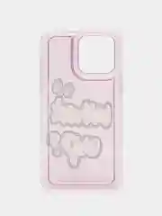 Бордовый чехол на iPhone 7/8 Plus/X/XS/XR/11/12/13/14 Pro Max/15 Pro айфон про макс прозрачный