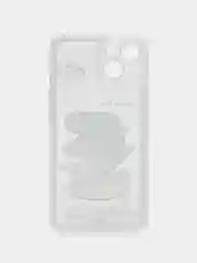 Голубой чехол на iPhone 7/8 Plus/X/XS/XR/11/12/13/14 Pro Max/15 Pro айфон про макс прозрачный