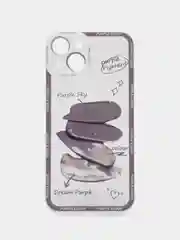 Голубой чехол на iPhone 7/8 Plus/X/XS/XR/11/12/13/14 Pro Max/15 Pro айфон про макс прозрачный