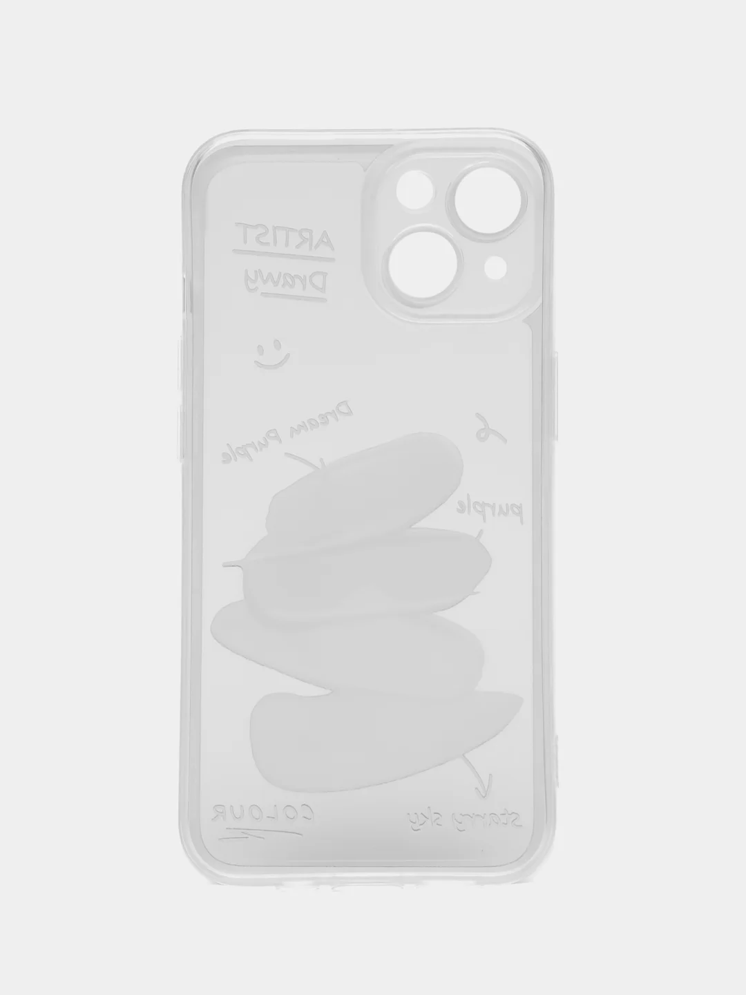 Горчичный чехол на iPhone 7/8 Plus/X/XS/XR/11/12/13/14 Pro Max/15 Pro айфон про макс прозрачный