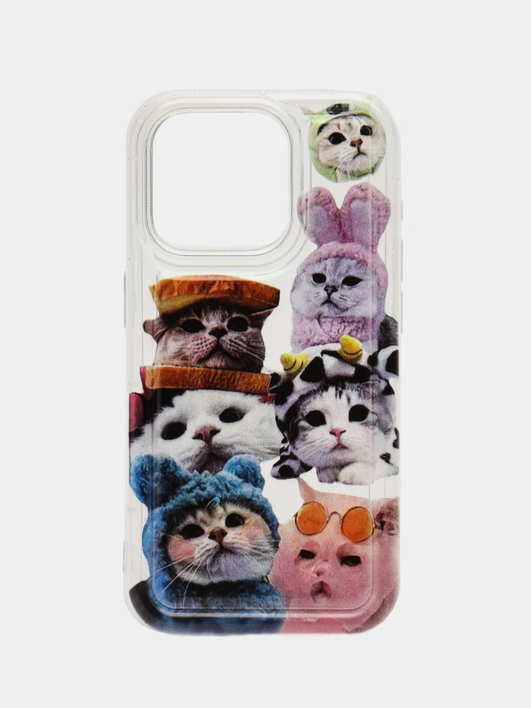 Бронзовый чехол на iPhone 7/8 Plus/X/XS/XR/11/12/13/14 Pro Max/15 Pro айфон про макс, прозрачный