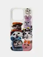 Бронзовый чехол на iPhone 7/8 Plus/X/XS/XR/11/12/13/14 Pro Max/15 Pro айфон про макс, прозрачный