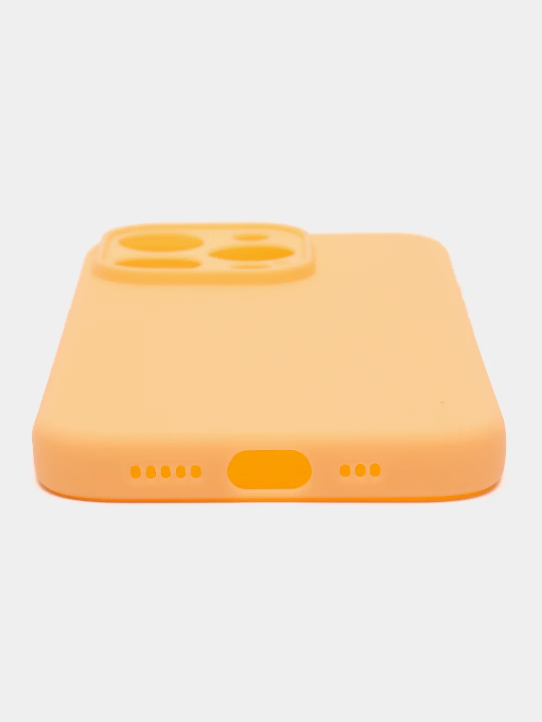 Манго чехол и стекло для Apple iPhone 15 Pro силиконовый ROSCO матовый тонкий с защитой камер