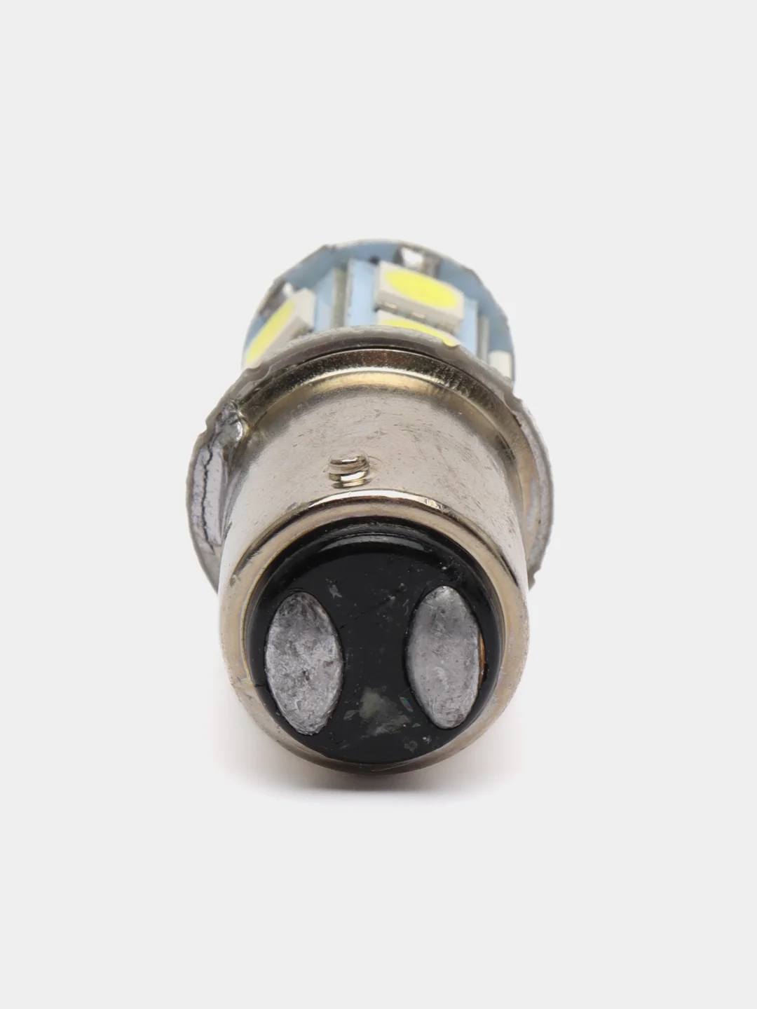 Лампа 12В стоп-сигнала (двухконтактная 1157 BAY15D, 13 белых LED диодов в цоколе)