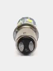 Лампа 12В стоп-сигнала (двухконтактная 1157 BAY15D, 13 белых LED диодов в цоколе)