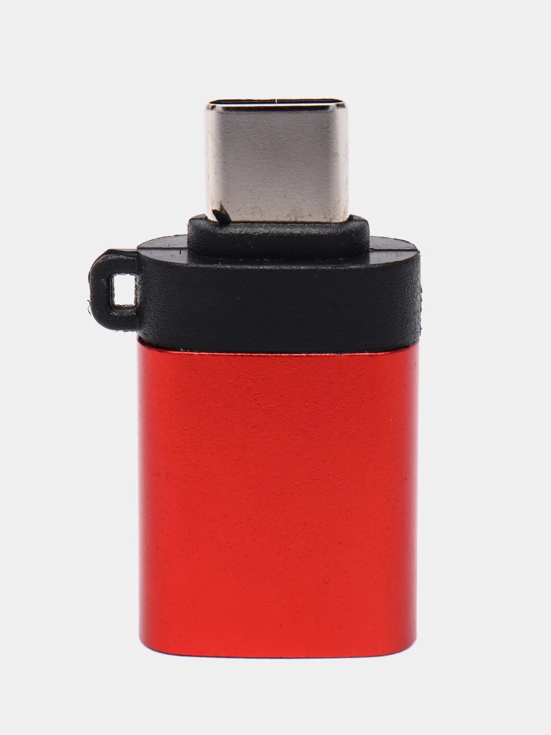 Красный otg переходник с Type-C на USB, переходник для телефона, macbook, флешки