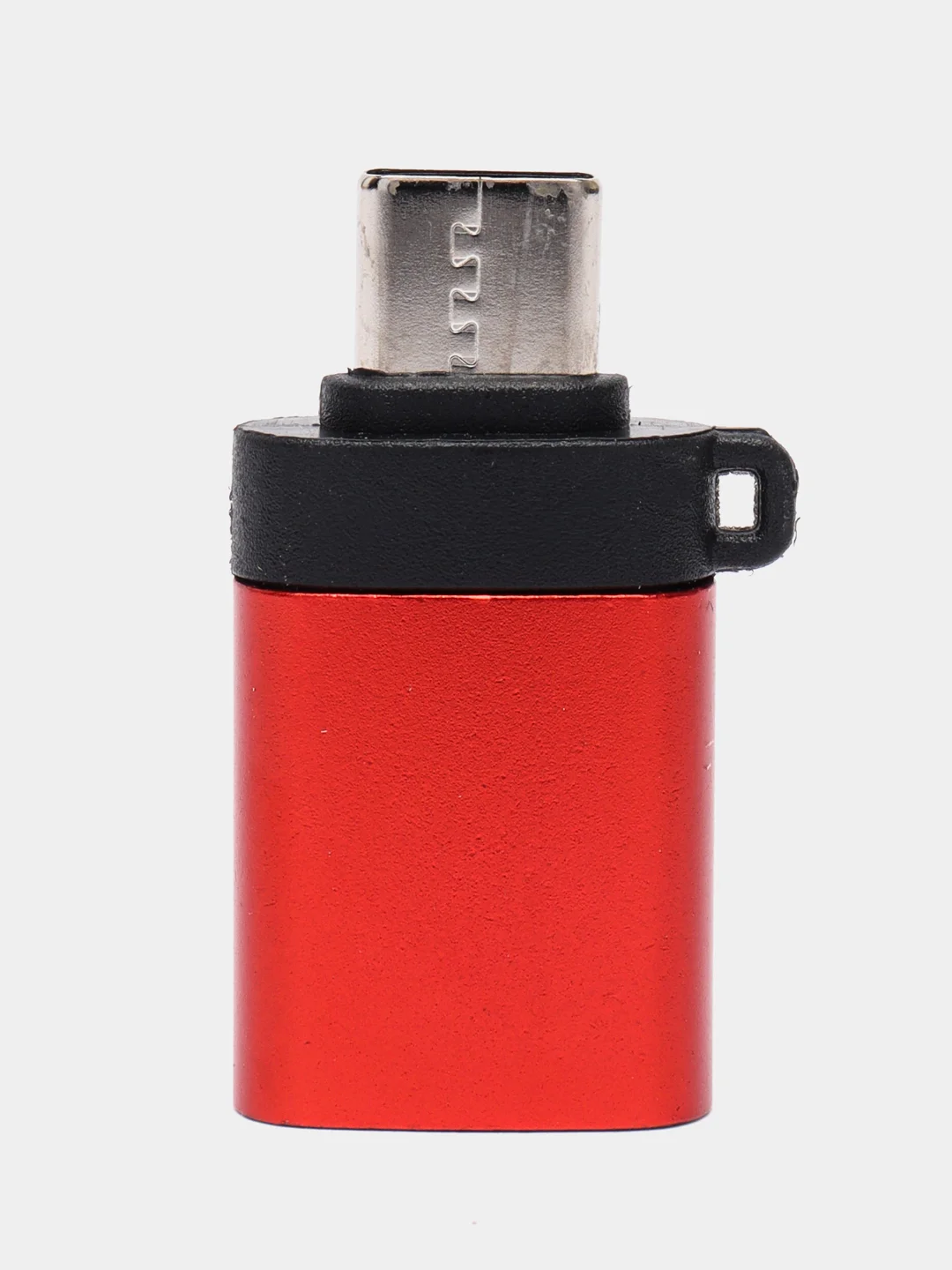 Красный otg переходник с Type-C на USB, переходник для телефона, macbook, флешки