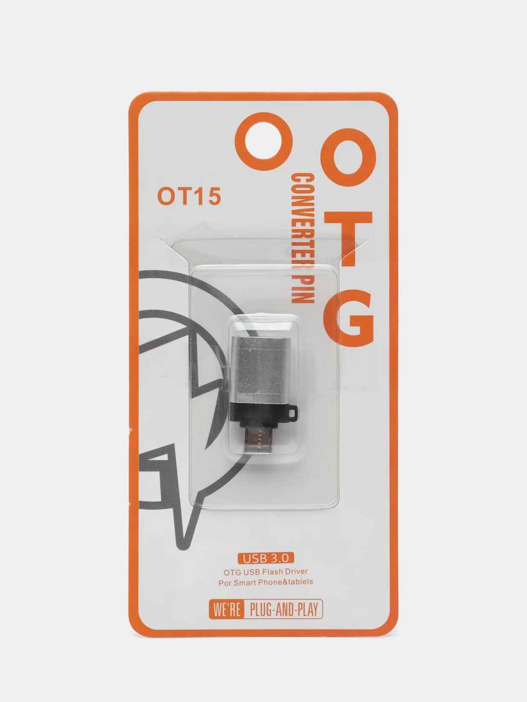 Красный otg переходник с Type-C на USB, переходник для телефона, macbook, флешки