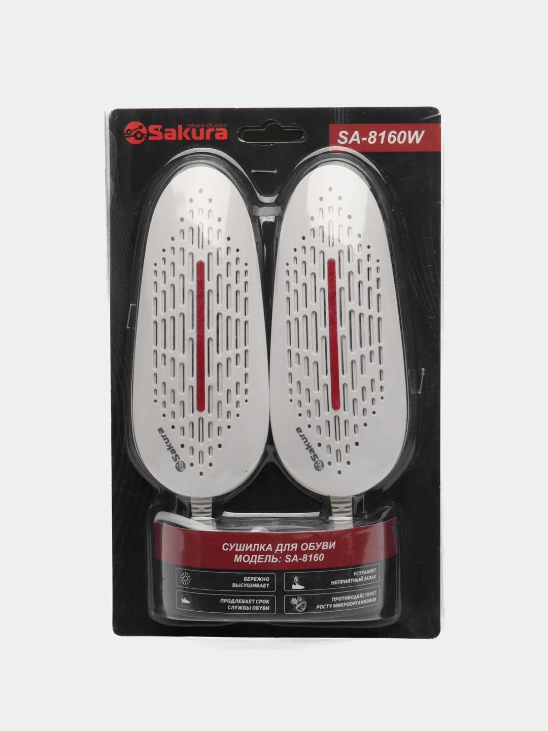 Сушилка д/обуви Sakura SA-8160W 160х70х37 мм 20 Вт