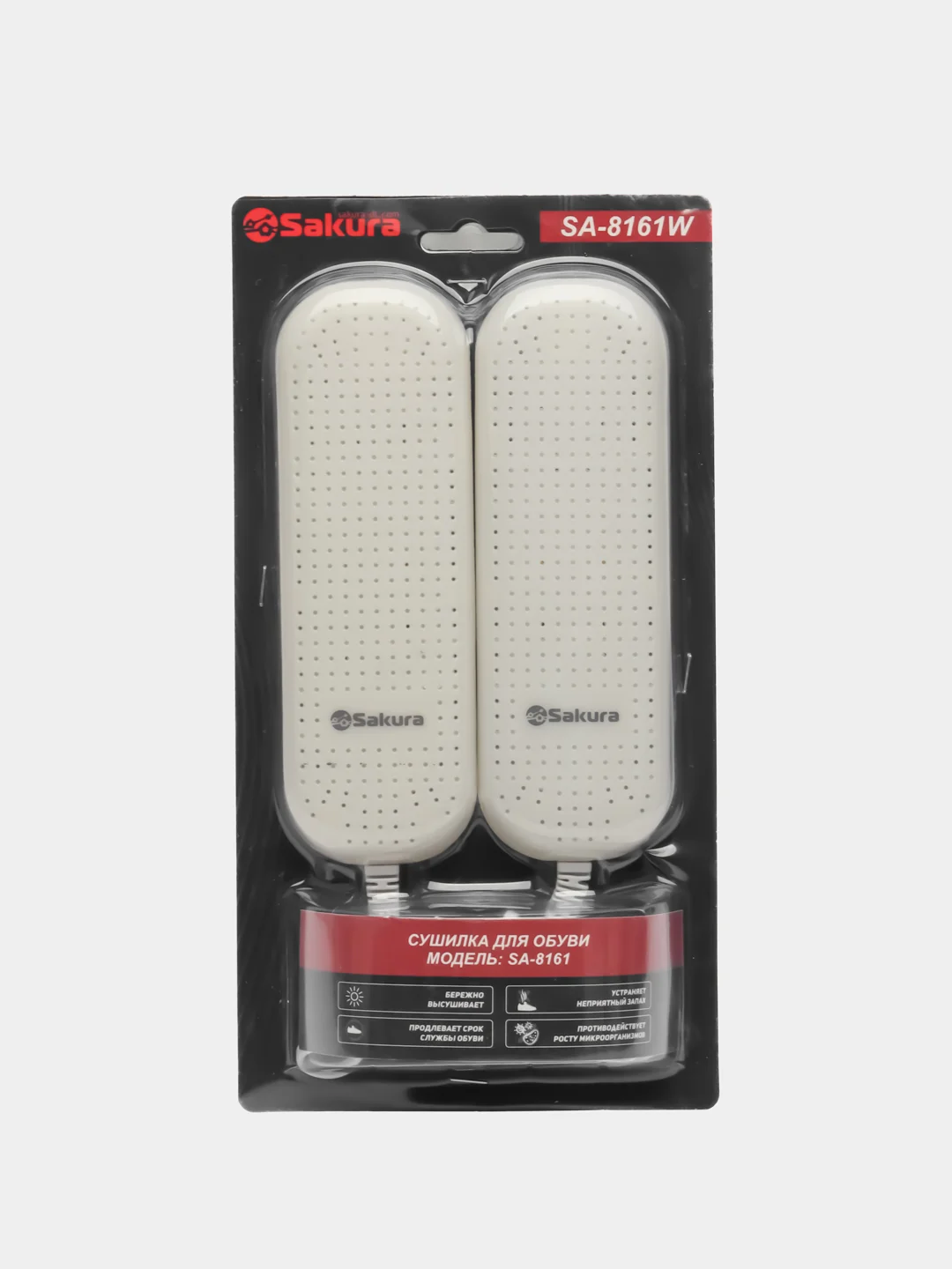 Сушилка д/обуви Sakura SA-8161W 190х65х35 мм 20 Вт