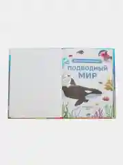 Энциклопедия в твёрдом переплёте Подводный мир, 48 стр