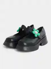 Зеленый туфли Мери Джейн