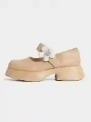 Коричневый туфли Мери Джейн