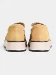 Оливковый лоферы женские