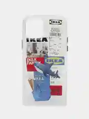 Бирюзовый чехол для iPhone 7/8 Plus/X/XS/XR/11/12/13/14 Pro Max/15 Pro, айфон про макс, прозрачный