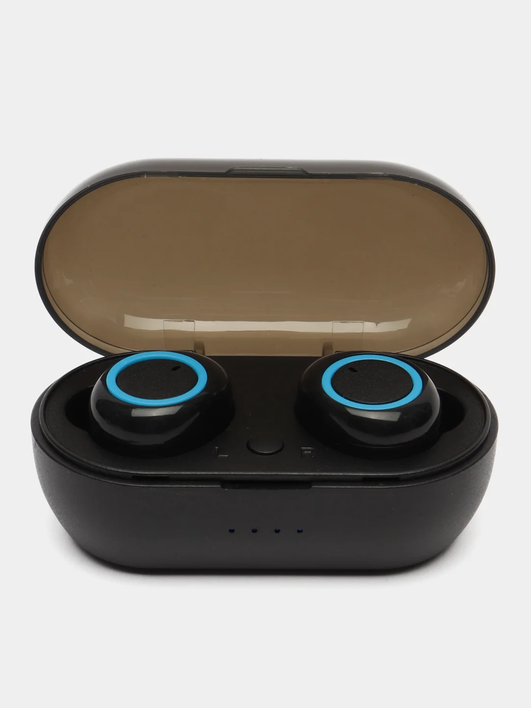 Черный беспроводные наушники сенсорные TWS, с микрофоном, Bluetooth, спортивные