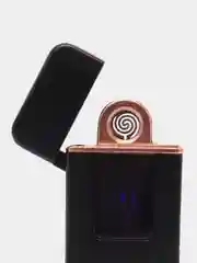 Зажигалка электронная на 23 февраля, USB зажигалка плазменная, спираль зажигалка