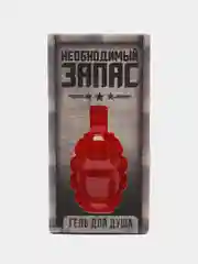 Зеленый гель для душа во флаконе граната  300 мл
