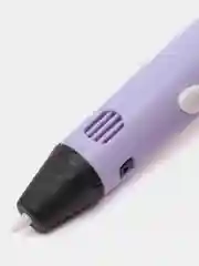 Сиреневый 3d ручка PEN-3, третьего поколения, с трафаретами и пластиком