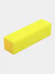 Желтый баф 2 штуки, для маникюра, педикюра, гель-лака