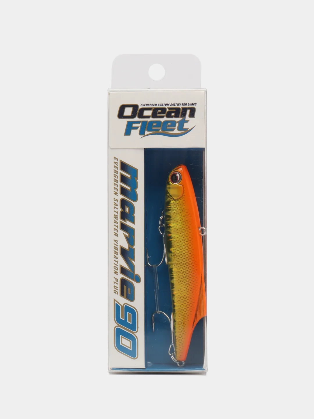 Светло-оранжевый раттлин зимний Evergreen Ocean Fleet Marvie 90 27гр