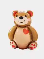 Воздушный фольгированный шар Мишка
