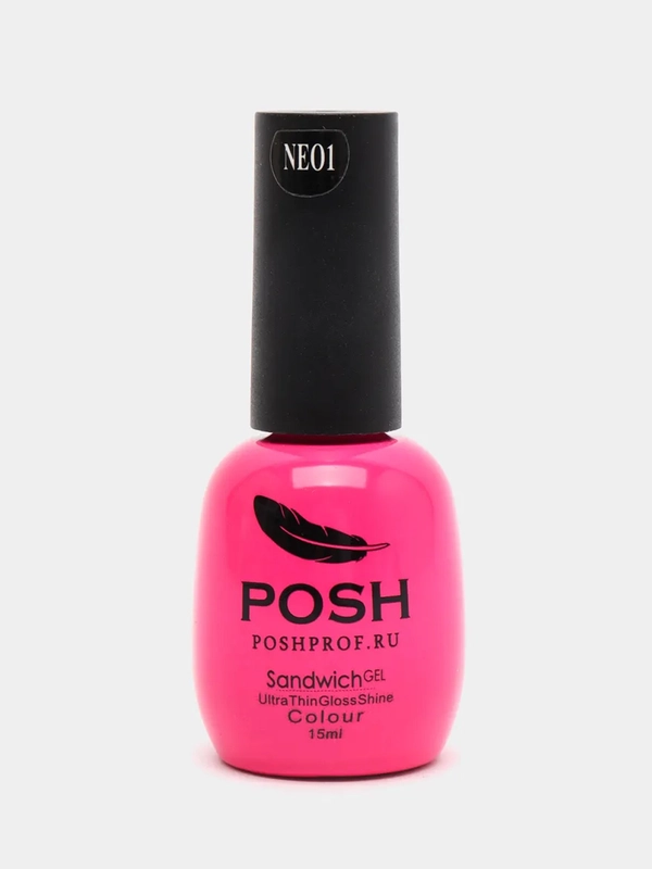 "Гель-лак NEO1 POSH SANDWICH GEL UV/LED - Пионовый драйв                              "