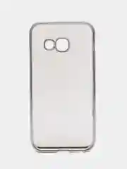 Хром силиконовый чехол с рамкой для Samsung A3 2017