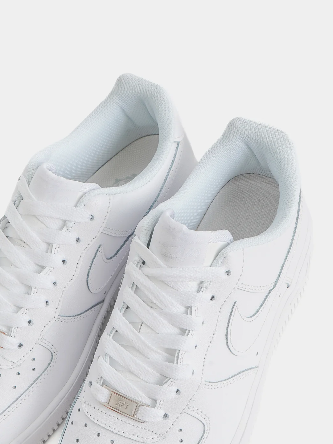 Бежевый кроссовки женские с логотипом Nike Air Force 1 low
