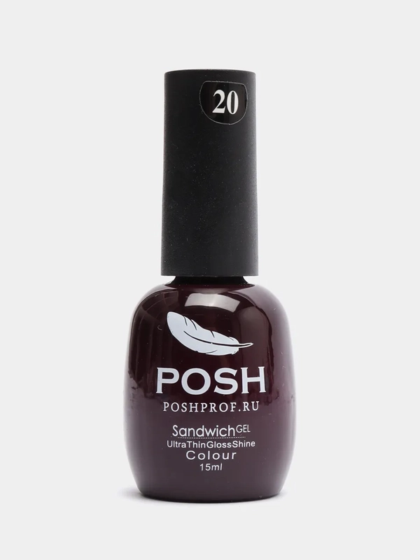 Гель-лак 25 дней 20 - Вишенка на торте  POSH SENDVICH GEL UV/LED