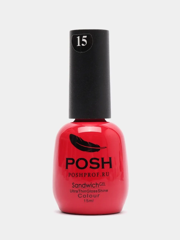 Гель-лак 25 дней 15 - Красная королева POSH SENDVICH GEL UV/LED