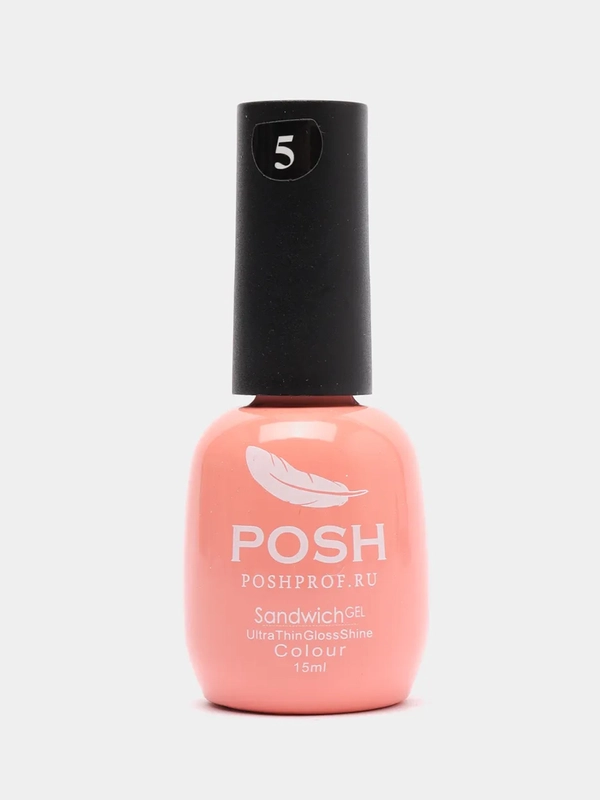 Гель-лак 25 дней 05 - Припылённая роза POSH SENDVICH GEL UV/LED