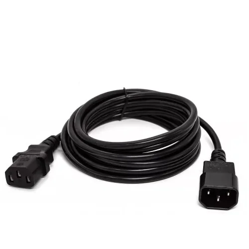 Черный кабель питания Filum FL-PC10-C13-C14-3M С13- C14