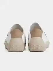 Белый мокасины женские Rieker, из натуральной кожи