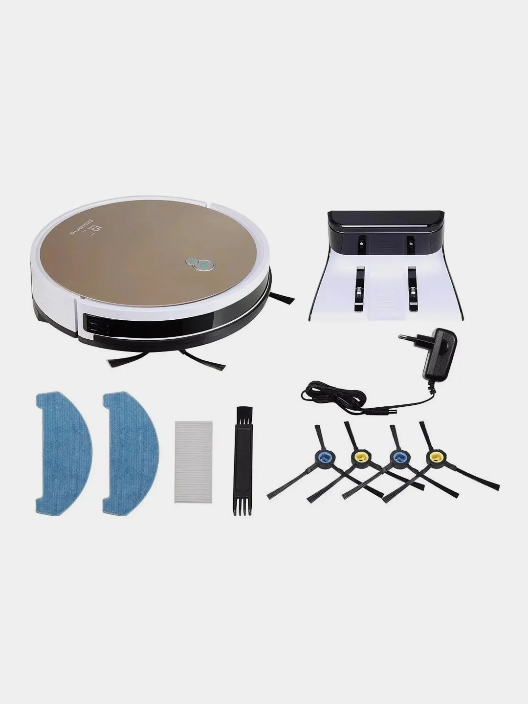 Робот-пылесос Polaris PVCR G2 0726W WiFi IQ Home, золотой