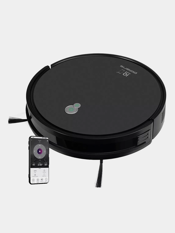 Робот-пылесос Polaris PVCR G2 1226 WiFi IQ Home, графит