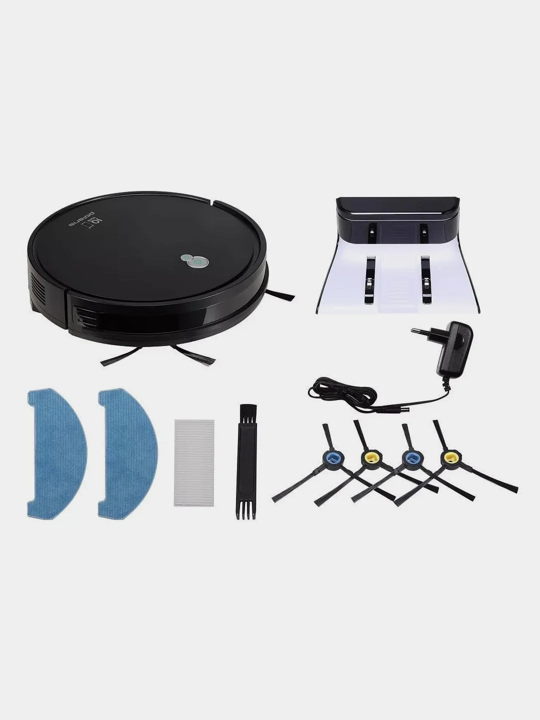 Робот-пылесос Polaris PVCR G2 0926W WiFi IQ Home, черный
