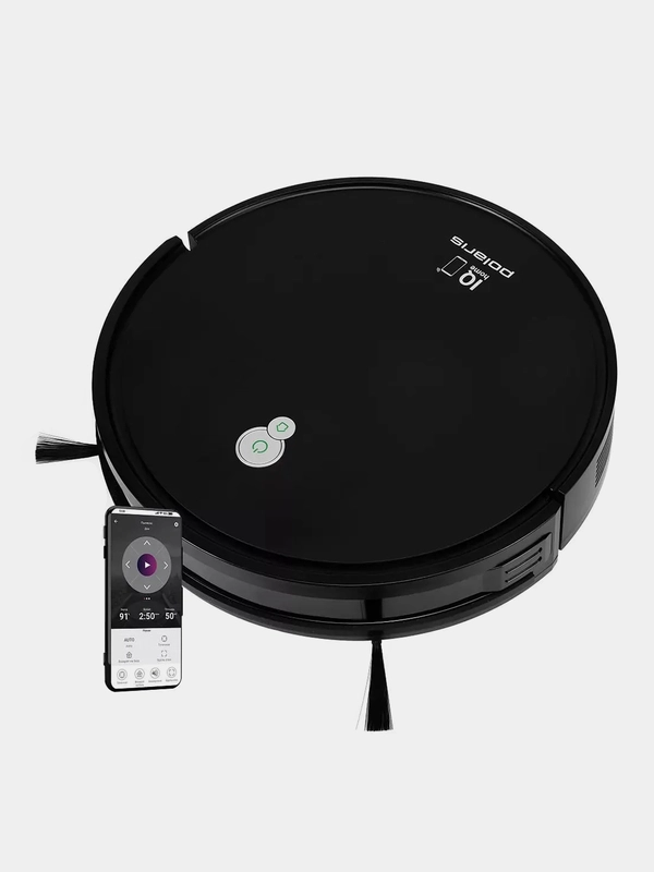 Робот-пылесос Polaris PVCR G2 0926W WiFi IQ Home, черный