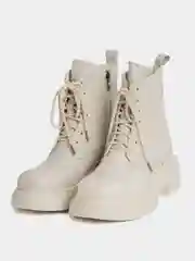 Бежевый женские ботинки, осенние, весенние