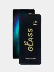 Черный защитное стекло Anti-Static Infinix Hot 30 / Infinix Note 30, Инфиникс Хот 30 / Нот 30