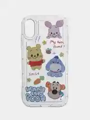 Черный чехол на iPhone 7/8 Plus/X/XS/XR/11/12/13/14 Pro Max/15 Pro айфон про макс, прозрачный