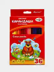 Карандаши цветные Мультики 36 цветов ГАММА