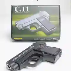 Хром пистолет пневматический Airsoft Gun С12, ТТ СССР, металлический
