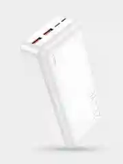 Белый внешний аккумулятор hoco J101B 22.5w QC3.0+PD20W 30000 mah повербанк быстрая зарядка
