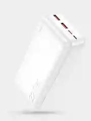 Белый внешний аккумулятор hoco J101B 22.5w QC3.0+PD20W 30000 mah повербанк быстрая зарядка