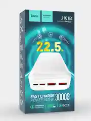 Белый внешний аккумулятор hoco J101B 22.5w QC3.0+PD20W 30000 mah повербанк быстрая зарядка